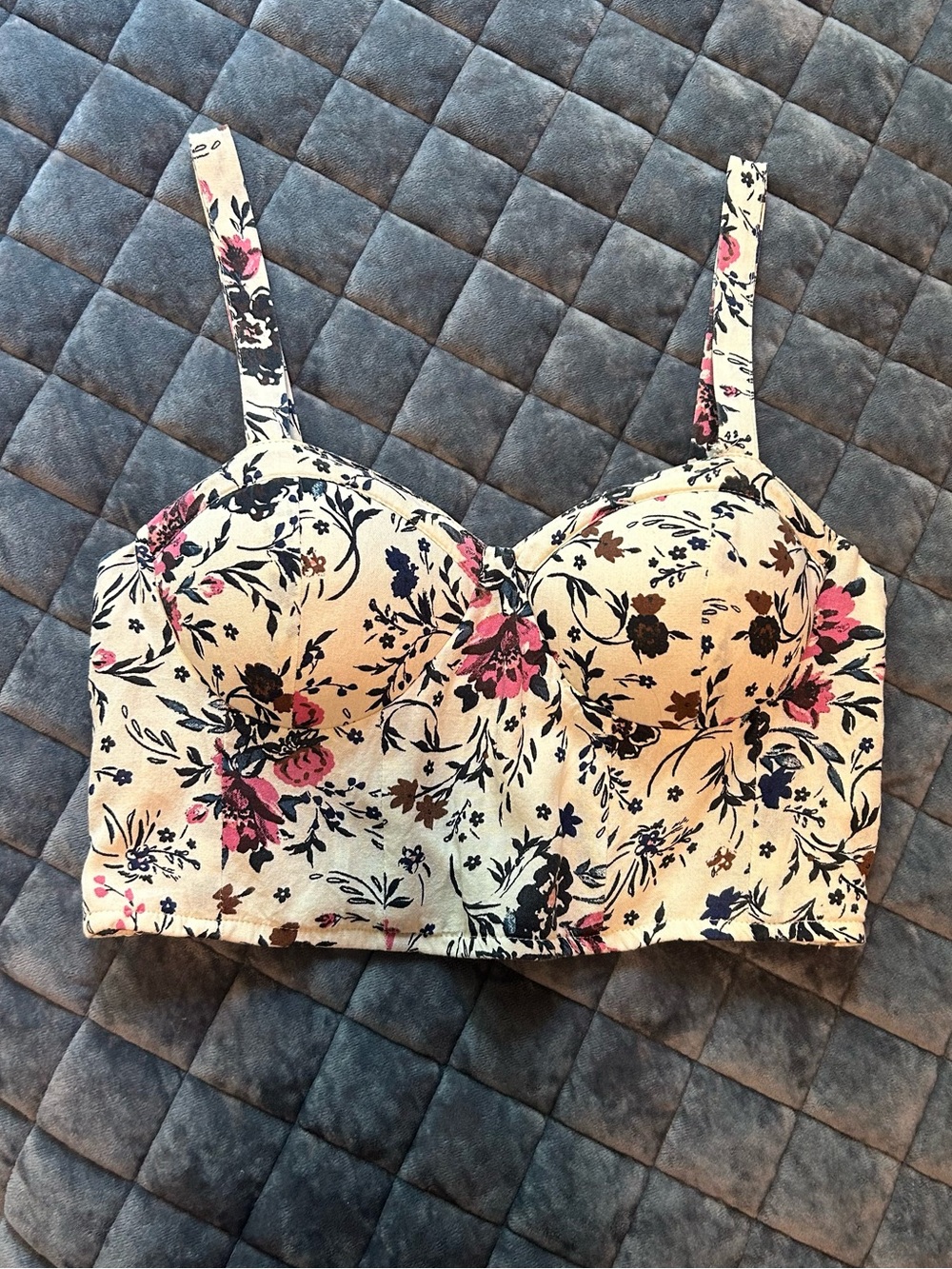 Floral Crop Top